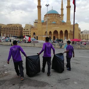 BF CORE: Cleaning Beirut, Standing Tall Together